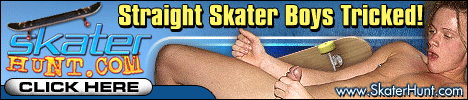 Skater Hunt - shy Str8 Sk8r bois get tricked!